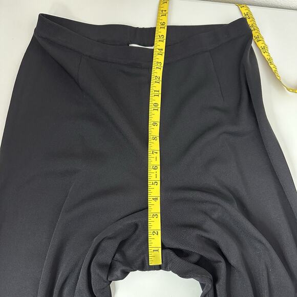Misook Pants Womens Large Black Pull on Career Midrise Office Knit Straight - Picture 9 of 13